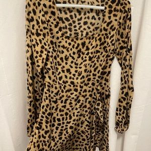 All size xs Express Satin Tie Waist Long Sleeve Dresses